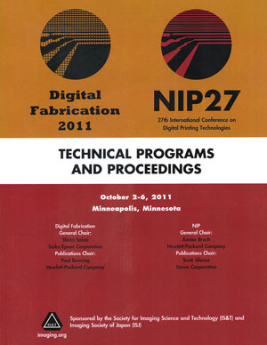 NIP27: Int'l Conf. on Digital Printing Technologies