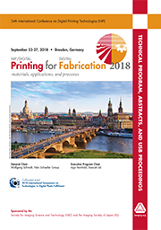 Printing for Fabrication 2018 Cover